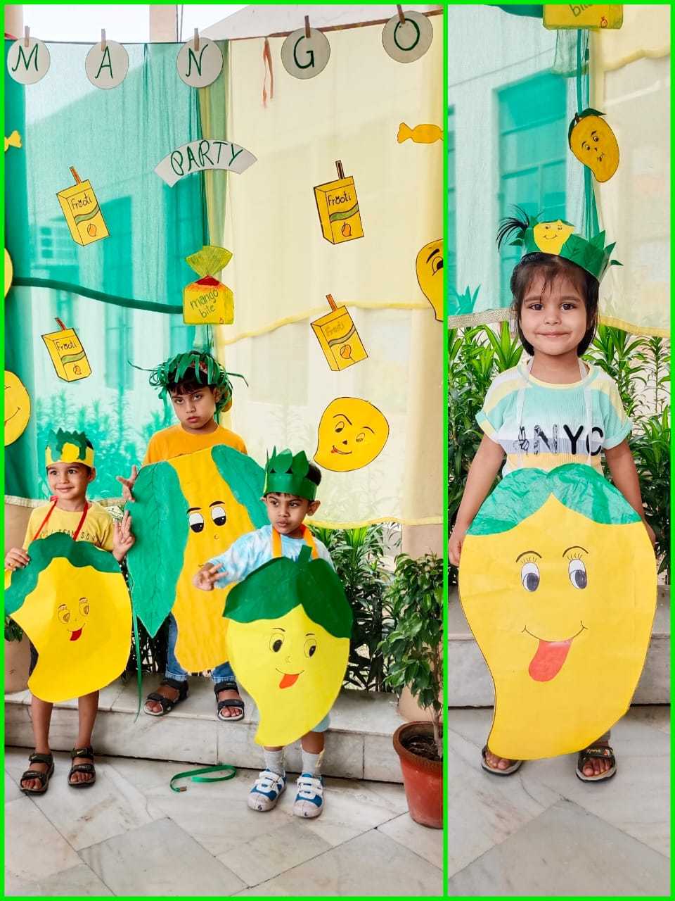 Artastic - Paper mango 🥭 kidz fancy dress | Facebook